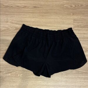 Athleta Hustle 3”Women's Black Athletic Shorts